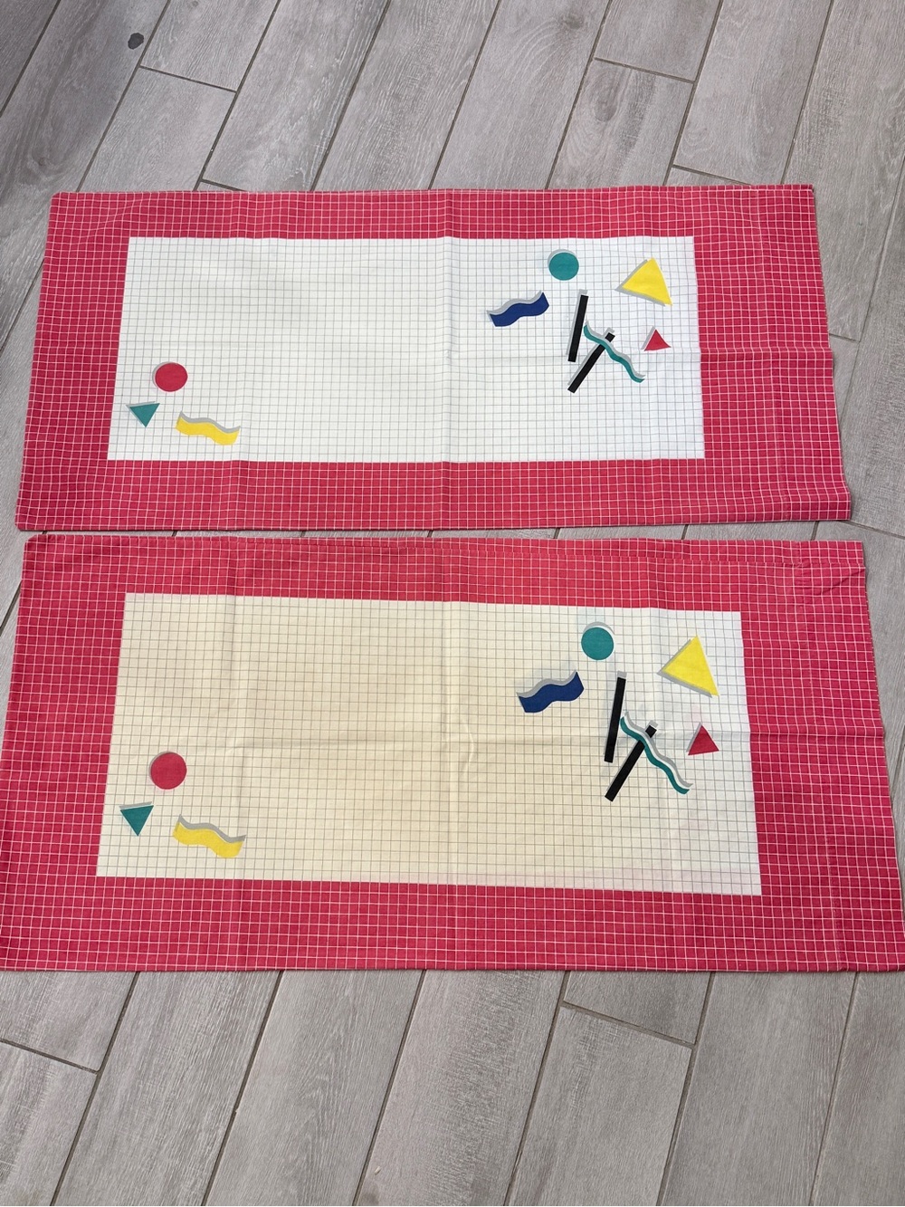 Vintage 80s Cannon King No-Iron Percale Pillowcases